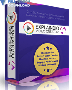 Explaindio Video Creator software, free download